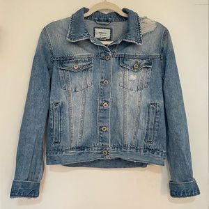 Cropped Jean Jacket